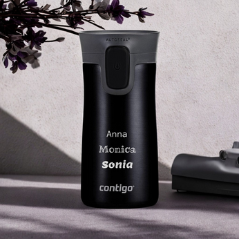 Kubek termiczny z grawerem Contigo Pinnacle 300ml - Matte Black