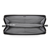 Portfel antykradzieżowy damski duży RFID Pacsafe - czarny