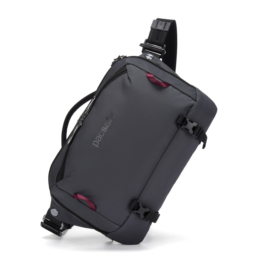 Torba miejska na laptopa antykradzieżowa Pacsafe EXP - ciemnoszara