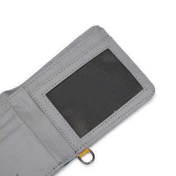 Portfel mały RFID Pacsafe - miętowy
