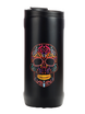 Kubek termiczny 2w1 Dr.Bacty Notus 360 ml - Czaszka - czarny
