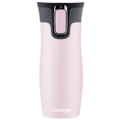 Kubek termiczny Contigo West Loop 2.0 470ml - Różowy Mat + Pudełko