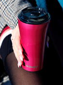 Kubek termiczny na kawę Dr.Bacty Apollo 2.0 - 360 ml - Pink