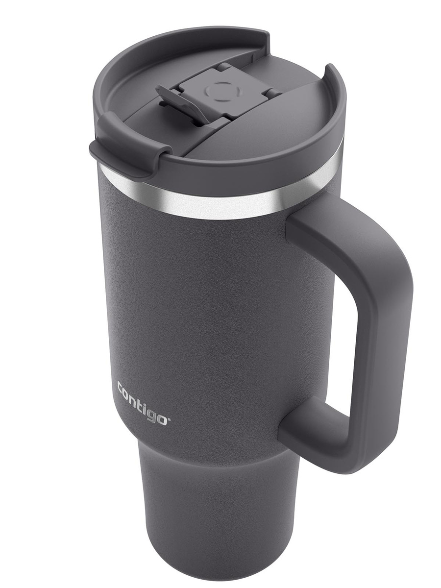 Kubek termiczny ze słomką Contigo Streeterville Tumbler 1200 ml - Darkstone