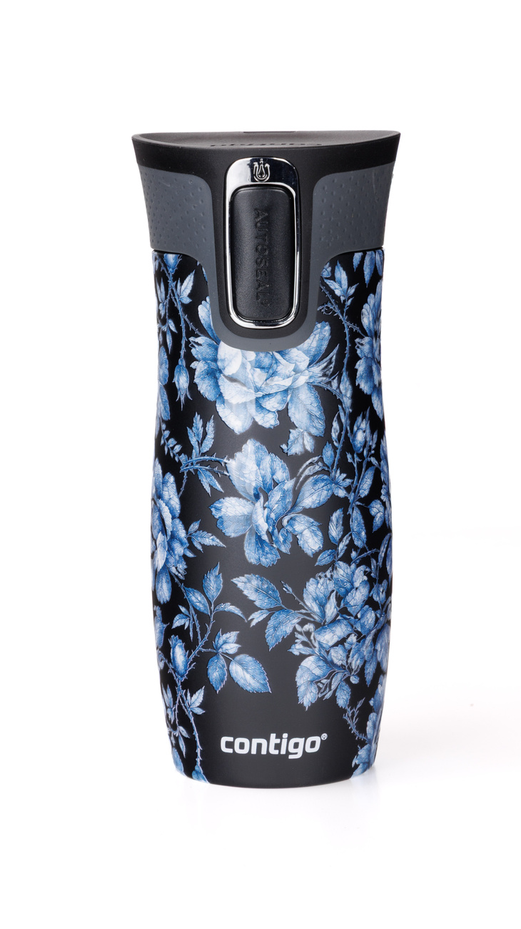 Kubek termiczny Contigo West Loop 2.0 470 ml - Porcelain Rose- Black