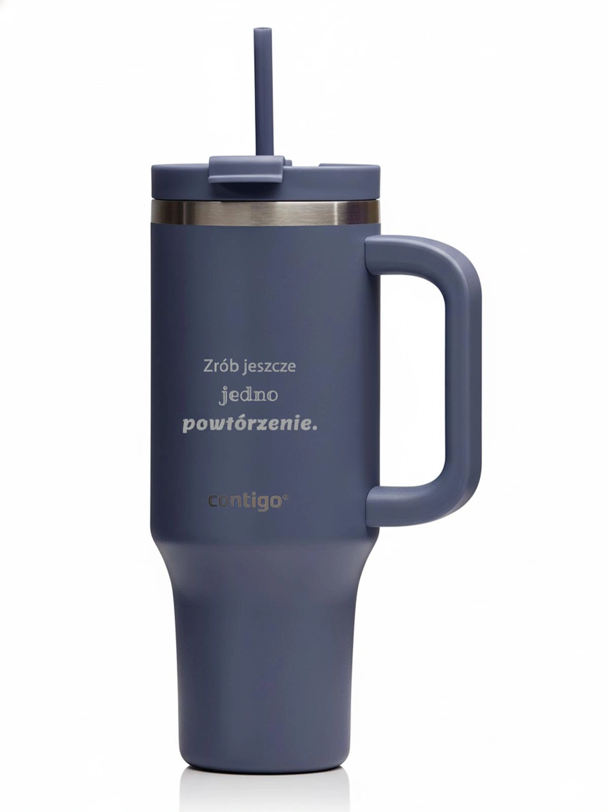 Kubek termiczny na wodę z grawerem Streeterville Tumbler 1200 ml - Indigo