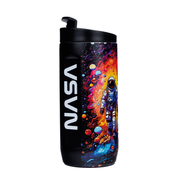 Kubek termiczny do kawy Dr.Bacty 360 ml - Czarny - NASA