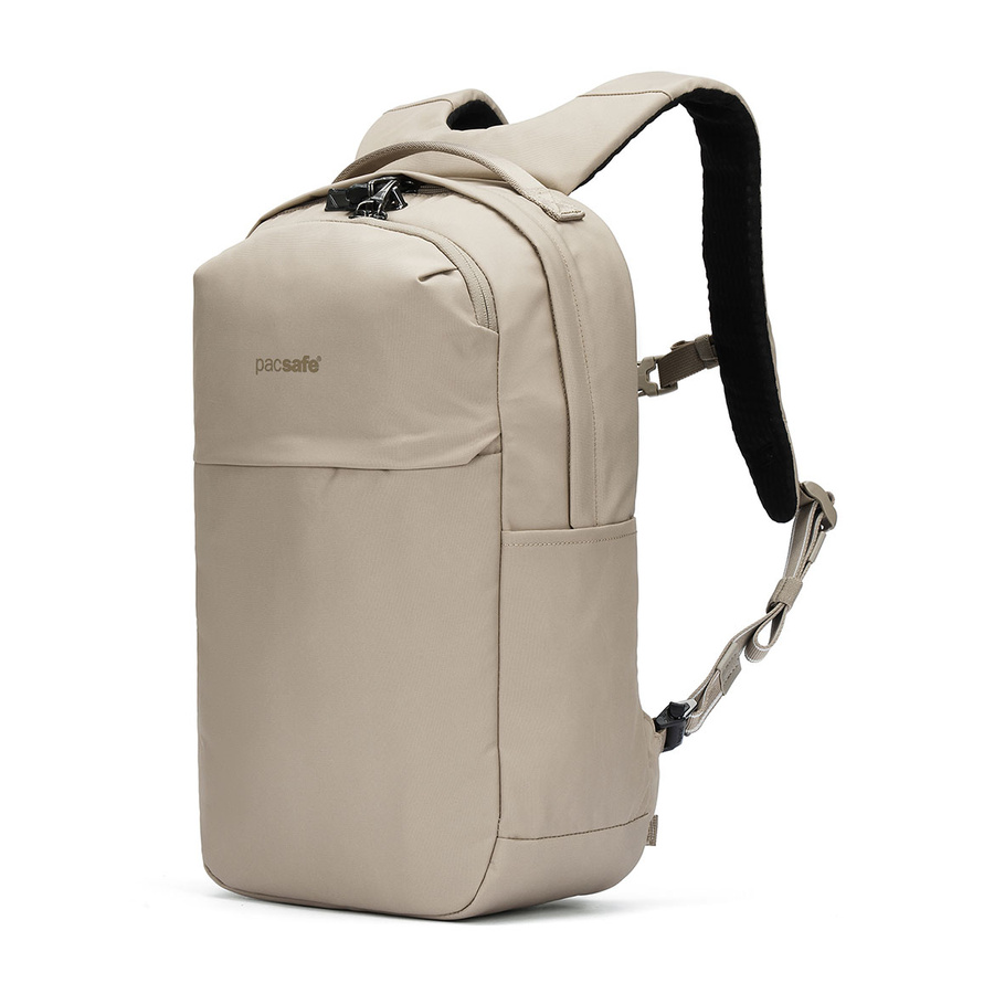 Plecak na laptopa antykradzieżowy Pacsafe Vibe 20L - beżowy