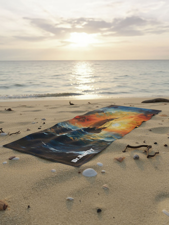 Ręcznik szybkoschnący dwustronny Dr.Bacty XL 70x140 – Sailor