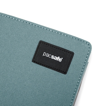 Portfel mały RFID Pacsafe - miętowy