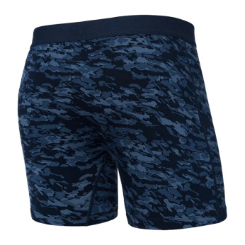Bokserki męskie SAXX ULTRA Basin Camo - granatowy
