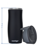 Kubek termiczny Contigo West Loop 2.0 470 ml - Zebra