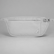 Portfel antykradzieżowy na pas RFID Pacsafe Coversafe V100 - szary - powystawowy