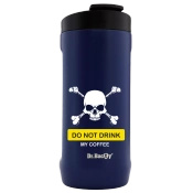 Cooler na puszkę Dr.Bacty Notus 360 ml - Do not drink my Coffe - granatowy