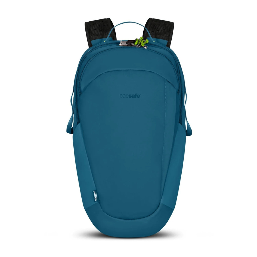 Plecak wycieczkowy antykradzieżowy 25l Pacsafe ECO Econyl® - niebieski