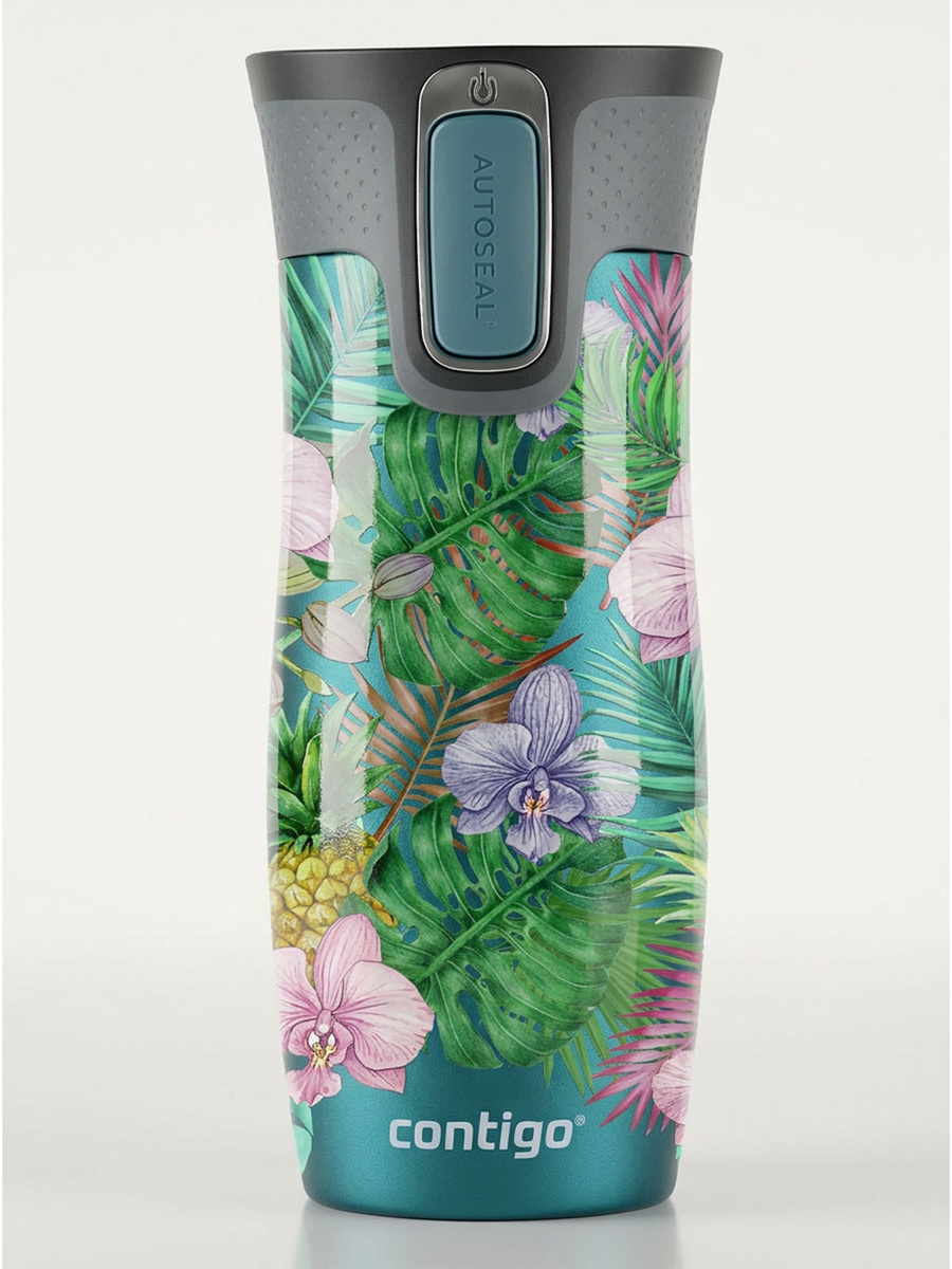 Kubek termiczny Contigo West Loop 2.0 470ml - Monstera - Biscay Bay