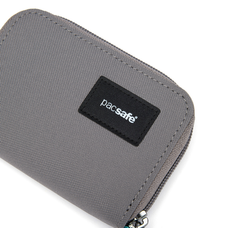 Portfel antykradzieżowy na karty RFID Pacsafe - szary