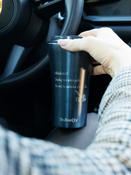 Kubek termiczny na kawę Dr.Bacty Apollo 2.0 - Oda do młodości - 360 ml - Gunmetal