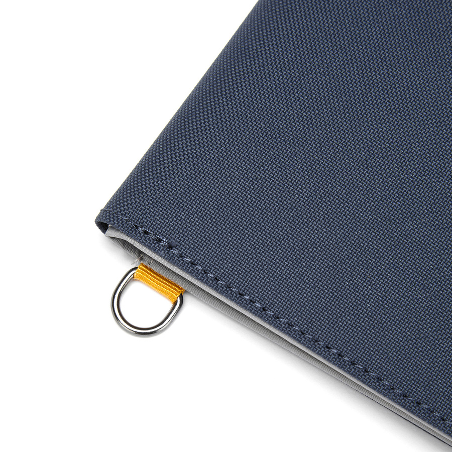 Portfel antykradzieżowy mały RFID Pacsafe - granatowy