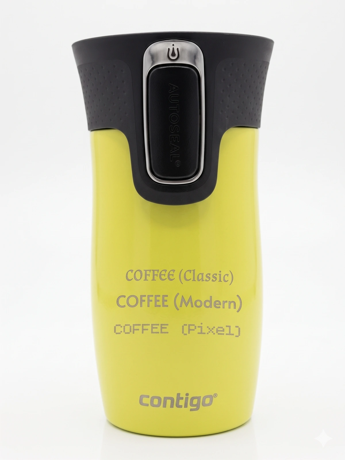 Kubek termiczny z grawerem Contigo West Loop Mini 300ml Żółty Metalik