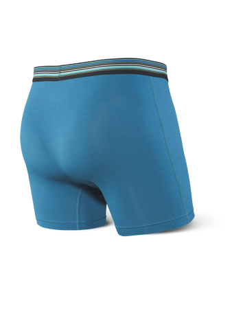 Bokserki męskie szybkoschnące SAXX VIBE Boxer Brief - niebieskie