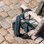 Saszetka plecak antykradzieżowy Pacsafe V - granatowy