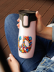 Kubek termiczny Contigo West Loop 2.0 470ml - Peace - Różowy Mat