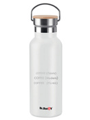 Butelka termiczna Dr.Bacty Iris 500 ml - biała- personalizowana grawerem