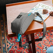 Biodrówka nerka antykradzieżowa Pacsafe Go - szara