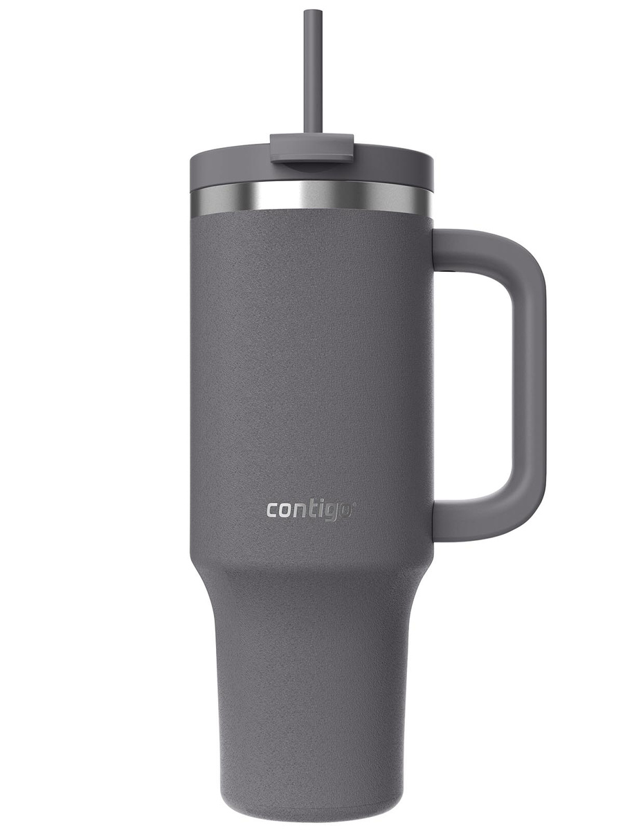 Kubek termiczny ze słomką Contigo Streeterville Tumbler 1200 ml - Darkstone