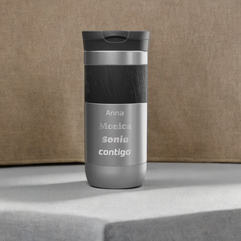 Kubek termiczny z grawerem Contigo Byron 2.0 470ml - Stainless Steel