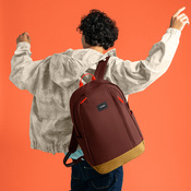 Plecak antykradzieżowy miejski Pacsafe Go 25 l - bordowy