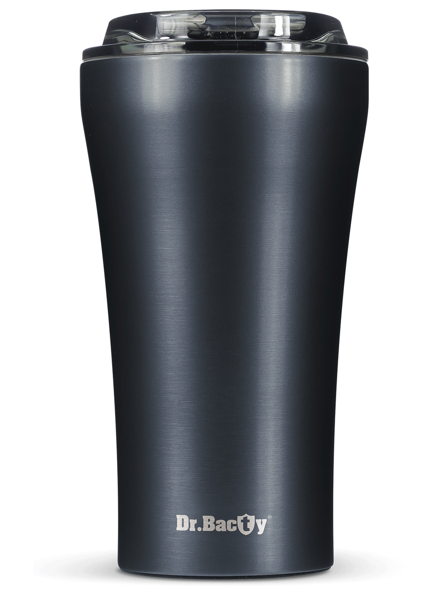 Kubek termiczny na kawę Dr.Bacty Apollo 2.0 - 360 ml - Gunmetal - powystawowy