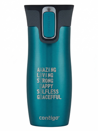 Kubek termiczny Contigo West Loop 2.0 470ml - Mother - Biscay Bay