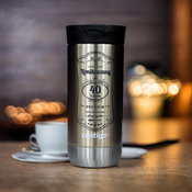 Kubek termiczny na kawę Contigo Huron 2.0 470ml - Na 40 urodziny - Złoty