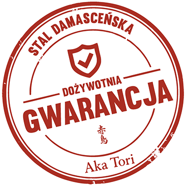 Nóż do obierania z grawerem Aka Tori ze stali damasceńskiej 3,5" - Tokyo Hammer
