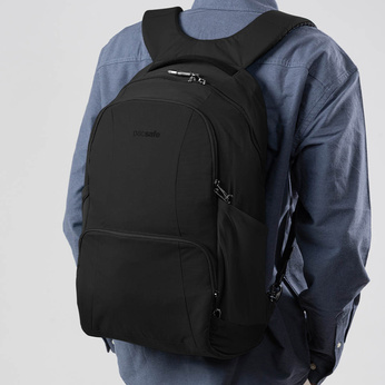 Plecak na laptopa antykradzieżowy Pacsafe LS450 - czarny