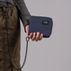 Portfel męski mały RFID Pacsafe - granatowy