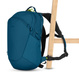 Plecak miejski antykradzieżowy 18l Pacsafe ECO Econyl® - niebieski