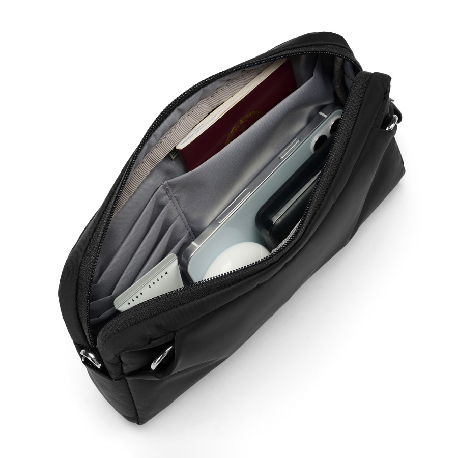 Torebka damska 3w1 antykradzieżowa Pacsafe W - czarna
