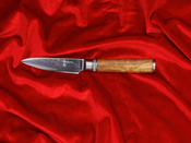 Aka Tori Kyoto Olive - Nóż do obierania ze stali damasceńskiej 3,5"
