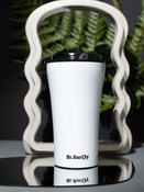 Kubek termiczny na kawę Dr.Bacty Apollo 2.0 - 360  ml - Glossy White - powystawowy