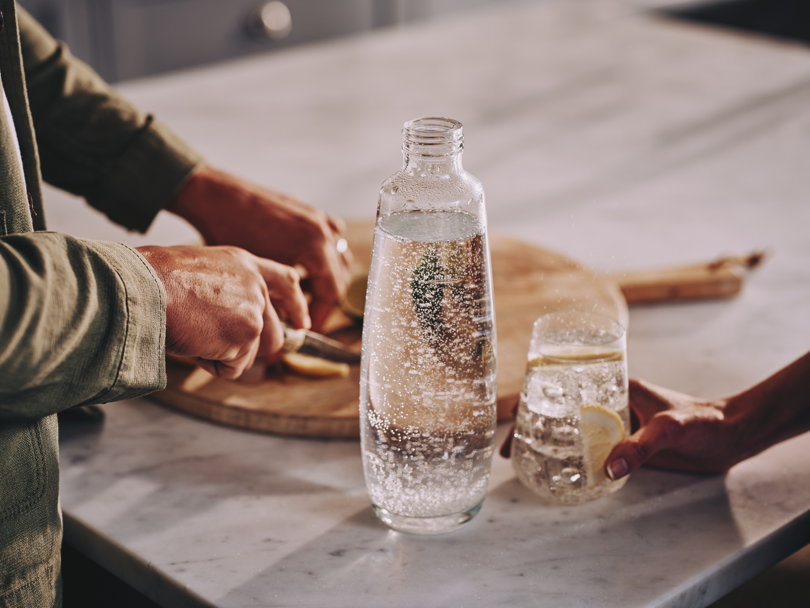 SodaStream Butelki na Stole