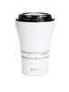 Kubek termiczny do kawy z powłoką ceramiczną Dr.Bacty Apollo 227 ml - biały - Pięciolinia