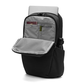 Plecak turystyczny antykradzieżowy na laptopa Pacsafe Vibe 25 l - czarny