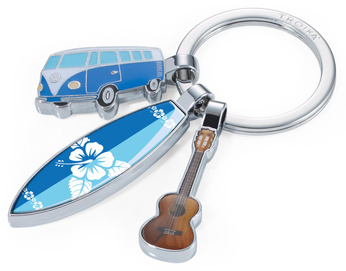 Brelok do kluczy SURFMATE T1 Troika - Wielokolorowy