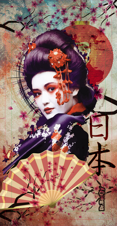 Chusta wielofunkcyjna Dr.Bacty Geisha