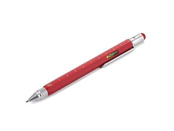 Długopis wielozadaniowy TROIKA CONSTRUCTION - Czerwony