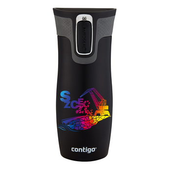 Kubek termiczny Contigo West Loop 2.0 470 ml - Szczecin - czarny