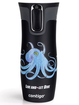 Kubek termiczny Contigo West Loop 2.0 470ml - Octopus Blue